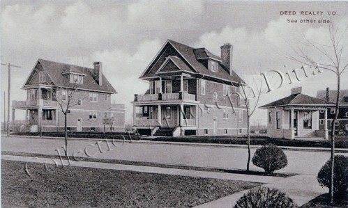 Deed Realty Company advertisement for 2118 "Avenue Q" (house at right). [Collection of Joseph Ditta]